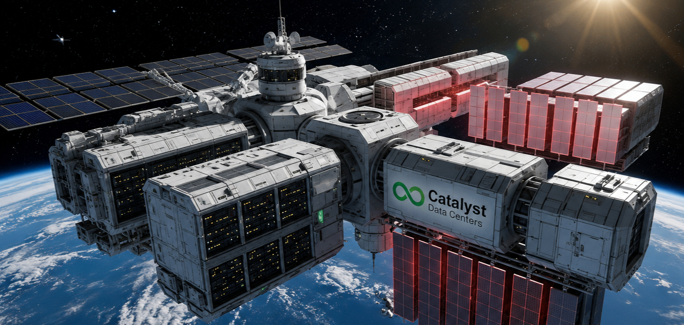 Catalyst Orbital compute cluster in Low Earth Orbit
